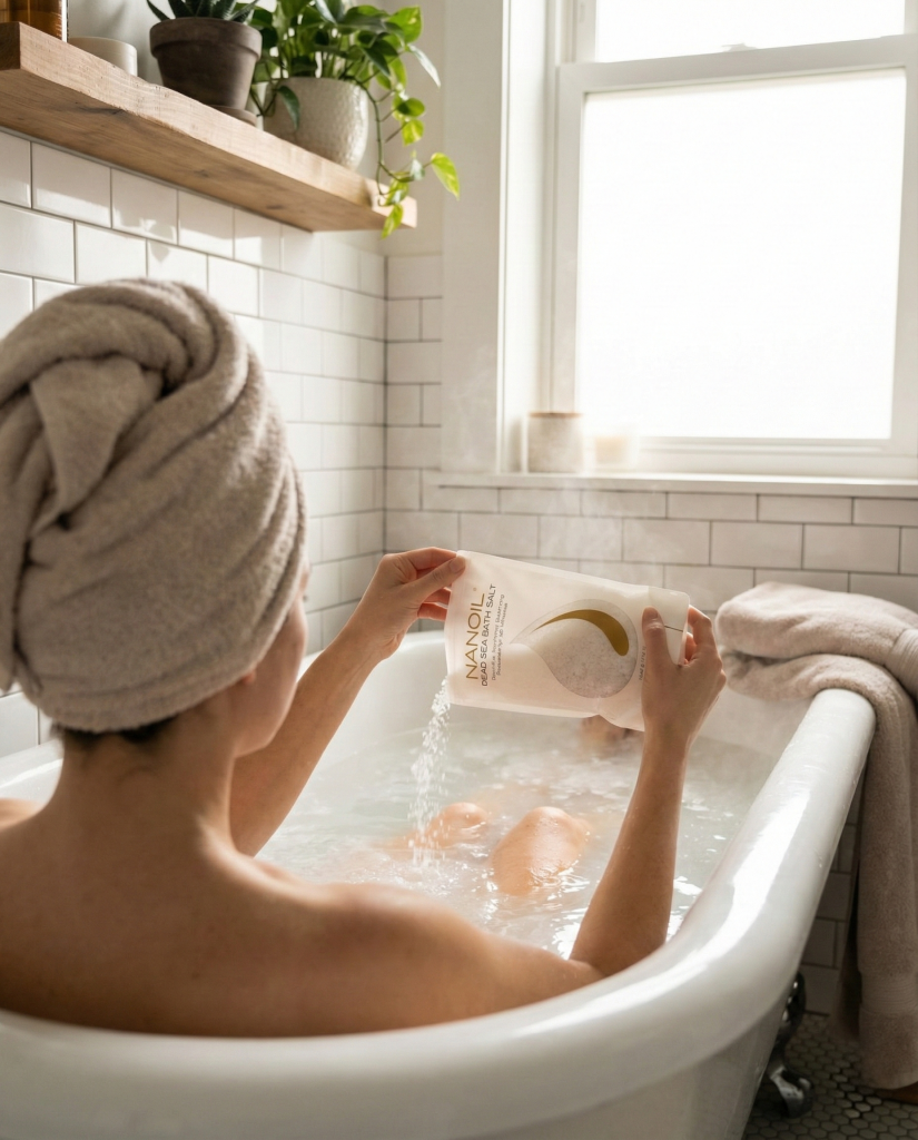 baño de sal beneficios